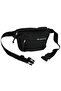 Black Women's Waist Bag - 2