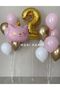 2 YEAR OLD PINK CAT FOIL BALLOON 2 YEAR OLD BIRTHDAY FOIL BALLOON BIRTHDAY CONCEPT PARTY CAT FOIL BALLOON