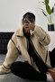 Viral Teddy Plush Biker Jacket - 5