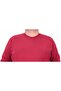 Plus Size Thessaloniki V-Neck Classic Sweat 23201 Claret Red - 4