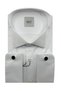 Men's Battal Atayaka White Satin Groom Suit Tuxedo Shirt Ankle Collar 1603b