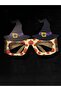 Halloween Witch Hat Model Wooden Party Glasses Halloween Glasses - 4