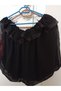 Lattice Tulle - Black Chiffon Organza with Ribbon L-Xl 164 cm Circumference Tulle Fits 40X40Cm Cages. - 2