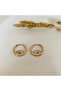 VIP Series Zircon Jewelled Eye Figured Xuping Hoop Earrings - 2
