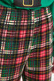 Yeşil %100 Pamuklu Yılbaşı Temalı Örme Pijama Takımı THMAW24PT00059 - 8