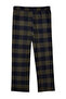 Khaki Regular Fit Comfortable Fit Plaid Woven Pajama Bottoms Tmnaw24Pj00019 - 8