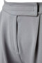 Yunus Gri Cırt Cırt Kapamalı Yüksek Bel Pileli Wide Leg/Geniş Kesim Örme Pantolon TWOAW24PL00177 - 11