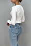 Women's Crew Neck Long Sleeve BODY Lycra Cotton - 4