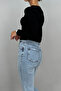 Women's Crew Neck Long Sleeve BODY Lycra Cotton - 5