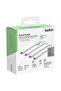 Type-C to Type-C Braided Cable 1 Meter (Double Pack) - White - 4