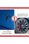Set of 8 Custom Cut Logo Stickers for Tesla Model Y Steering Wheel Front Rear Rims and Sensors - 7