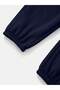 Solid Elastic Waist 4 Mevsim Eşofman - 2
