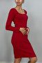 Women's U Neck LONG SLEEVE Dress Camisole - - 2
