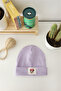 Lilac Beret with Rib Label