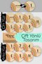 Rainbow Wooden Baby Memory Card Set Baby Gift Pregnant Memory Card Monthly Baby Cards - 3