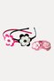 Flowers - Felted Knitted Children's Crown and Hairpin Set - Children's World - 3