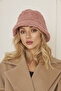 Pink Women's Plush Bucket Model Fisherman Bucket Hat Winter Hat - 5