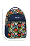 مجموعة ثلاثية ملونة عالية الجودة للرجال حقيبة ظهر مدرسية للرحلات + حقيبة غداء + حامل قلم - 3