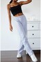 Gray Oversize Loose Cut Sweatpants - 3