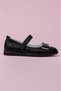 Orthopedic Girl's Black Ceremonial Shoes - 2