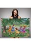 Girls Playing in the Garden Wall Cloth-Carpet-6532 - 2