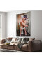 Woman in the Toilet Wall Covering - Carpet-5104 - 7
