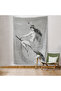 Witch on the Broom, Gothic Art Nude Witch Wall Cloth - Rug-5190 - 6
