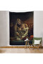 Cheese Cutting Beautiful Woman Decorative Wall Cloth - Rug-6299 - 6
