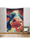 Funny Cow Portrait Wall Cloth - Rug-6087 - 6