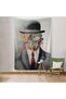 Rene Magritte Famous Painting "The Son of Man" Graffiti Pop Art Wall Cloth - Carpet-6316 - 6