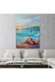 Ocean Dreams Quran Girl Wall Covering - Carpet-6209