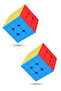 مكعب الذكاء Speed ​​Cupe Cube 3x3 بألوان نابضة بالحياة، لعبة فيدجيت توي للسفر - 5