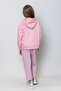 Girl's Hooded Polka Dot Sweatshirt - 6