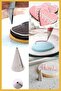 Cream Bag Tip (cap) for Cake Writing and Decoration Purposes, 1 Piece + 4 Piping Bags - 2