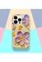 3D Embossed Flowers Phone Case Compatible with iPhone 14 Plus