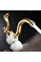 Bathroom Sink Faucet Gold Gold Marble Design New Model - 3