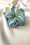 Hibiscus Lotus Aloha Flower Emi Jay Design Clothespin Hair Clip (7.5 CM) - 3