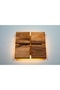 Led Sconce Natural Wood Square Rustic Living Room Wall Sconce Log Sconce 220V - 5