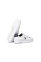 US Polo AssnFranco Unisex White Navy Casual Sneakers - 4
