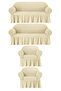 Bürümcük Elastic Sofa Cover Lycra Sofa Cover Two 3 Pieces Two Single Sofa Bed Cover