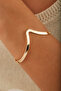 Helen Clamp Bracelet, Gold - 4
