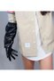 Azura leather party gloves black - 3