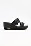 ®| PC-6962-3953 Black Wrinkled - Women's Slippers