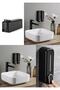 2 Pieces Wall Mounted Press-on Liquid Soap Dishwashing Liquid Bottle Liquid Soap Dispenser 350 Ml Black Color - 2