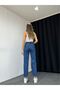 Navy Blue Original Ultra High Waist Black Mom Jean - 4