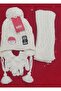 KITTI SCARF BEANIE GLOVES 3-PIECE SET 1-4 YEARS BOY WITH FLEECE INSIDE