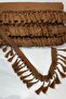 Decorative Ribbon Coffee Bun Tassel Fringe – Decorative Ribbon, Stylish Design, Women's Accessory – Decor