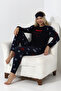 F5009 Plush Welsoft Fleece Winter Soft Women's Pajama Set