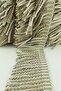 Decorative Ribbon Beige Cream Twisted Bouillon Fringe Tassel 7 cm – Decorative Ribbon, Stylish Design – Dekorati - 2
