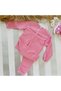 Unisex baby children's bottom top casual pajamas suit - 2